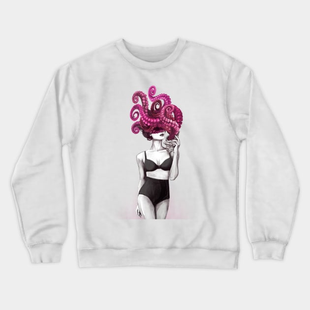 Ocean Crewneck Sweatshirt by LauraGraves